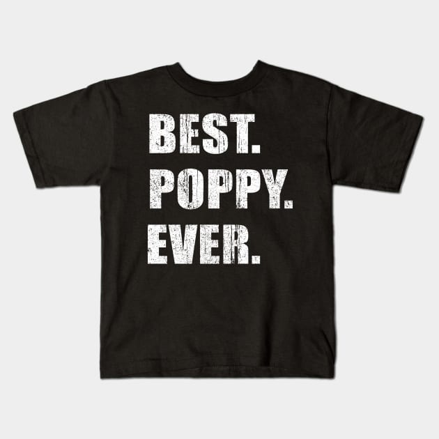 BEST POPS EVER Kids T-Shirt by SamaraIvory